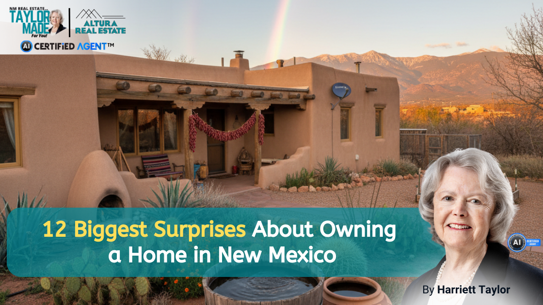12 Biggest Surprises About Owning a Home in New Mexico header image.