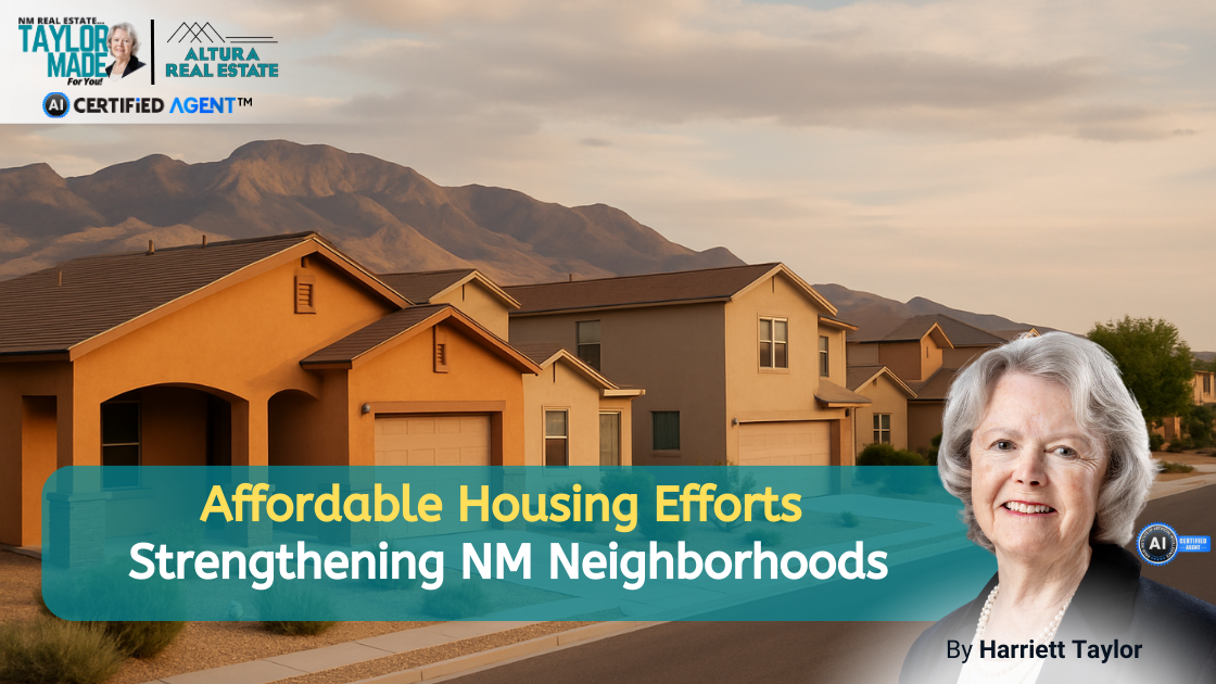 Affordable Housing Efforts Strengthening NM Neighborhoods header image.