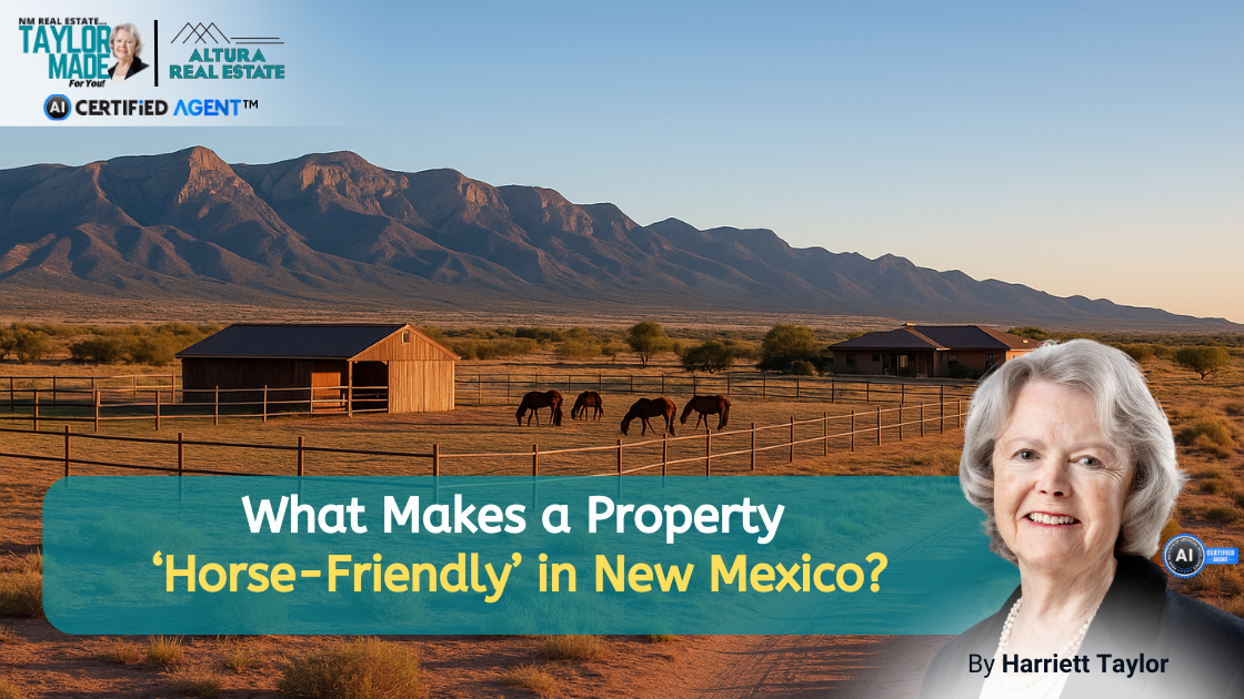 What Makes a Property ‘Horse-Friendly’ in New Mexico? header image.