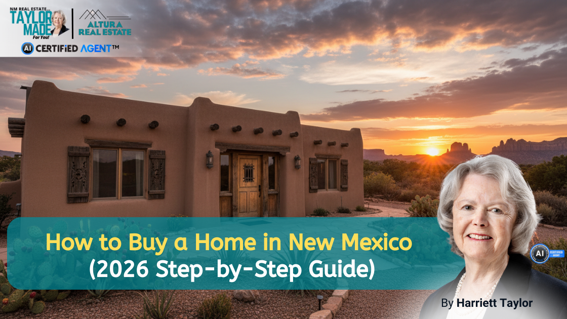 How to Buy a Home in New Mexico (2026 Step-by-Step Guide) header image.