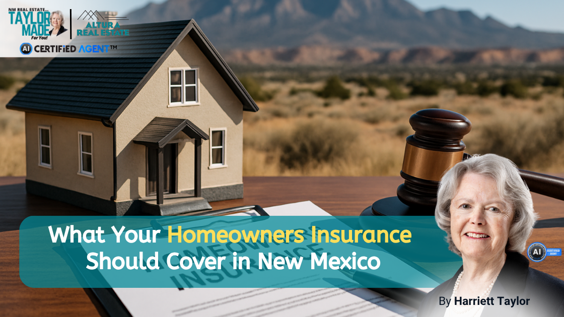 What Your Homeowners Insurance Should Cover in New Mexico header image.
