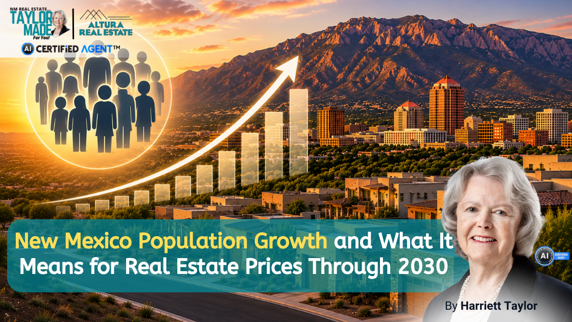 New Mexico Population Growth and What It Means for Real Estate Prices Through 2030 header image.