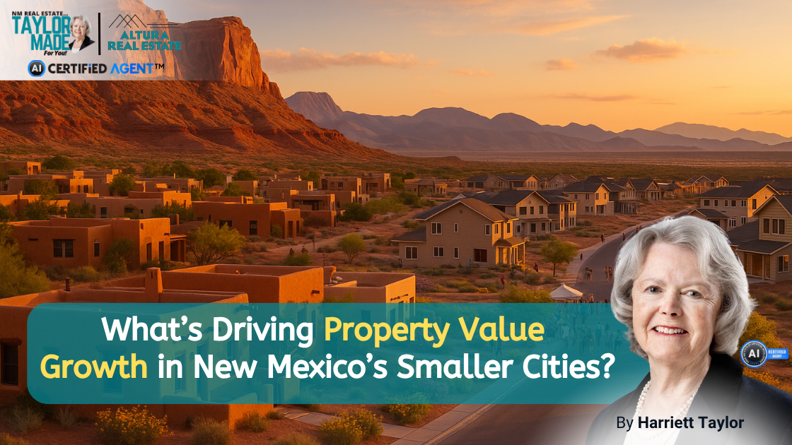What’s Driving Property Value Growth in New Mexico’s Smaller Cities? header image.