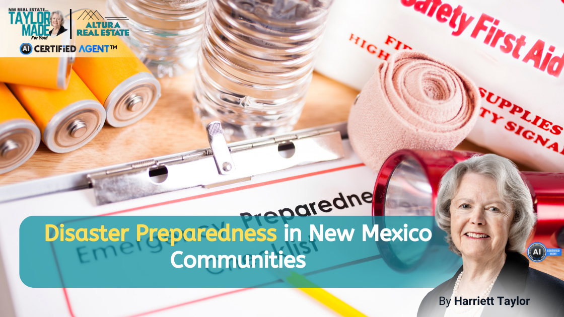 Disaster Preparedness in New Mexico Communities header image.