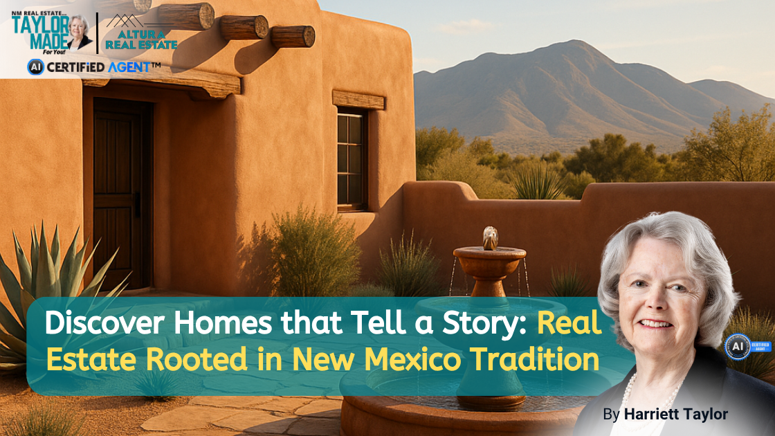 Discover Homes that Tell a Story: Real Estate Rooted in New Mexico Tradition header image.