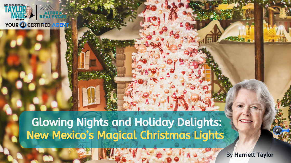 Glowing Nights & Holiday Delights: New Mexico's Magical Christmas Lights header image.