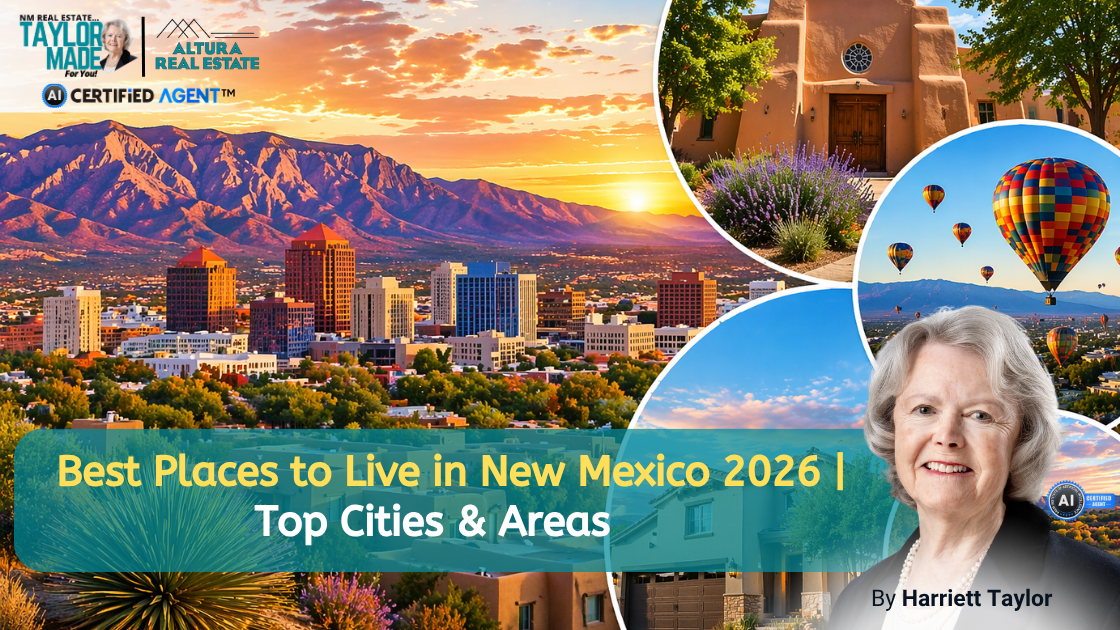 Best Places to Live in New Mexico 2026 | Top Cities & Areas header image.