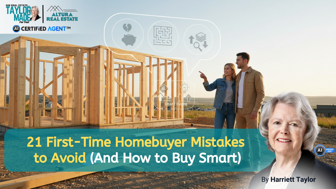 21 First-Time Homebuyer Mistakes to Avoid (And How to Buy Smart) header image.