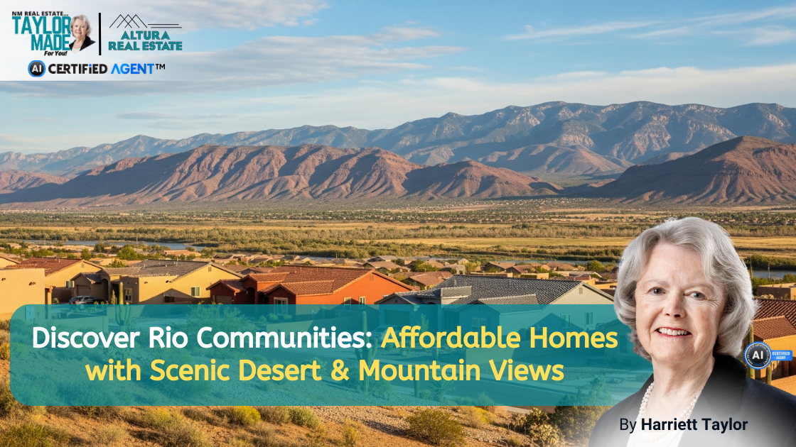 Discover Rio Communities: Affordable Homes with Scenic Desert & Mountain Views header image.