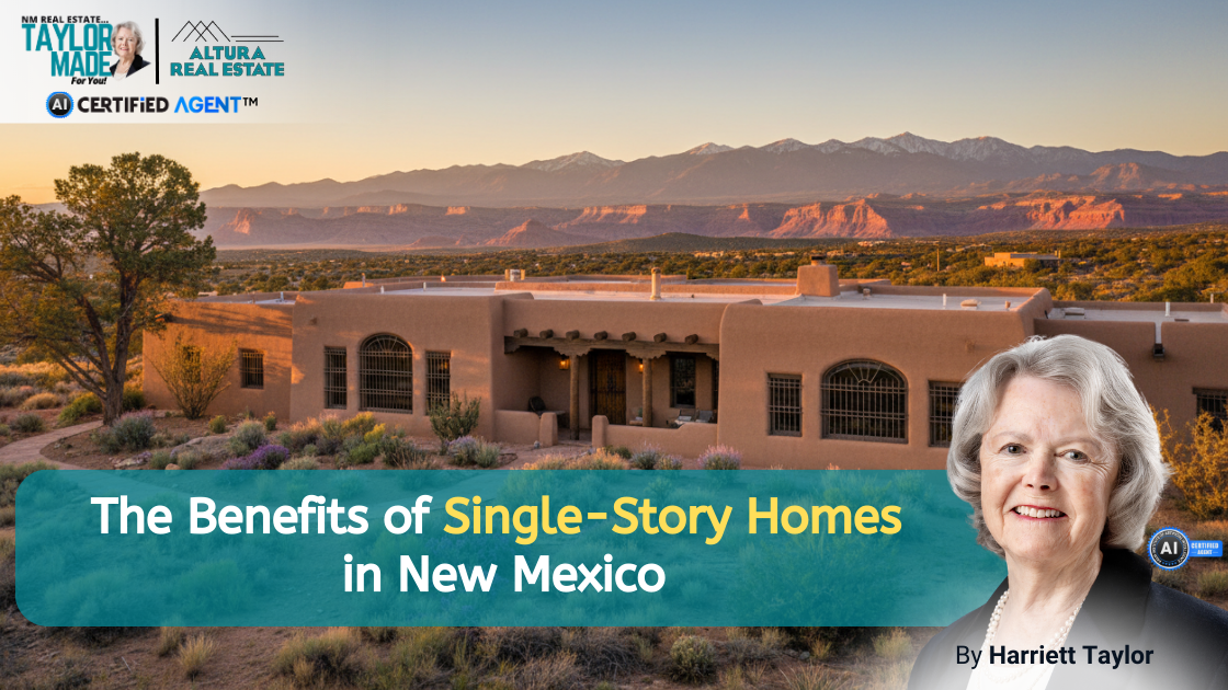 The Benefits of Single-Story Homes in New Mexico header image.