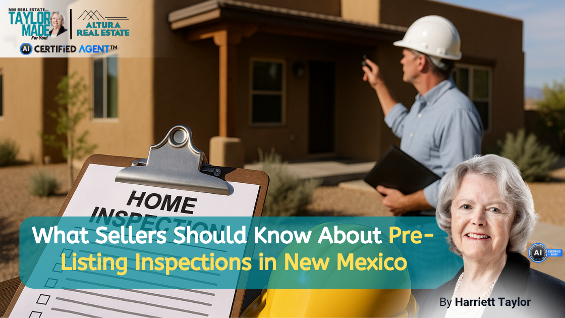 What Sellers Should Know About Pre-Listing Inspections in New Mexico header image.