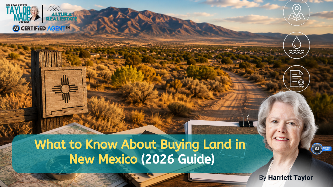 What to Know About Buying Land in New Mexico (2026 Guide) header image.