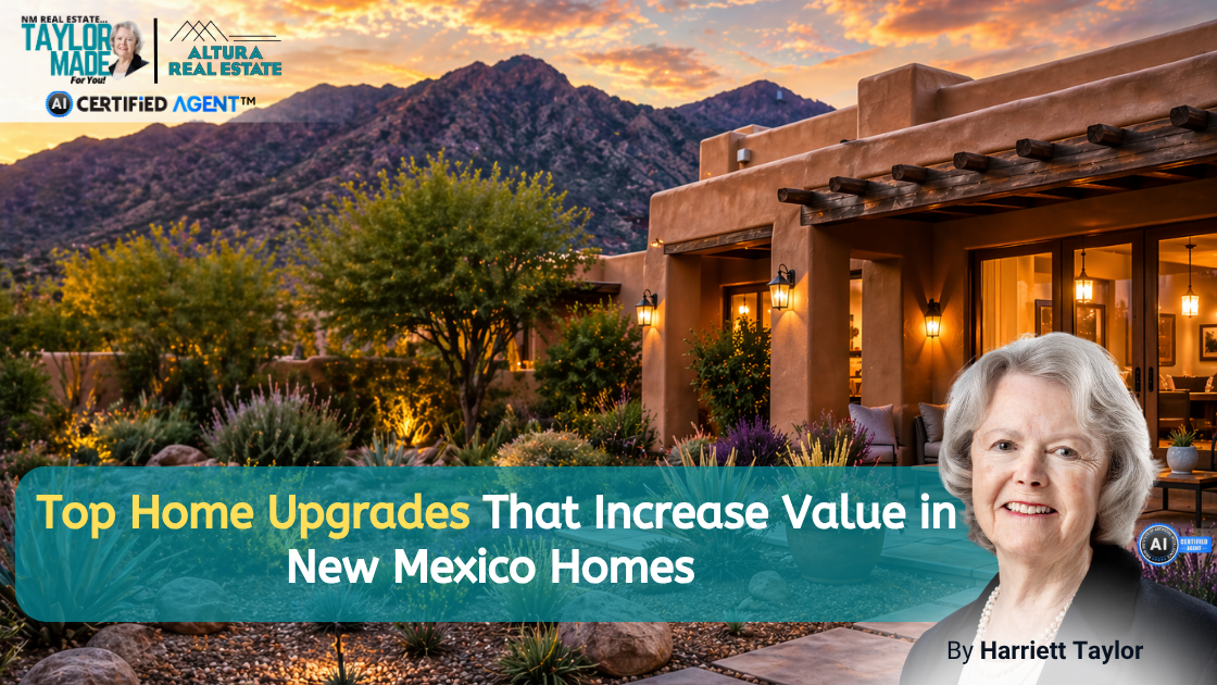 Top Home Upgrades That Increase Value in New Mexico Homes header image.