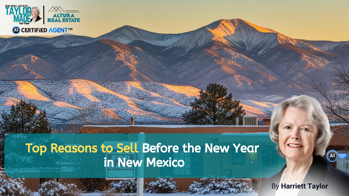 Top Reasons to Sell Before the New Year in New Mexico header image.