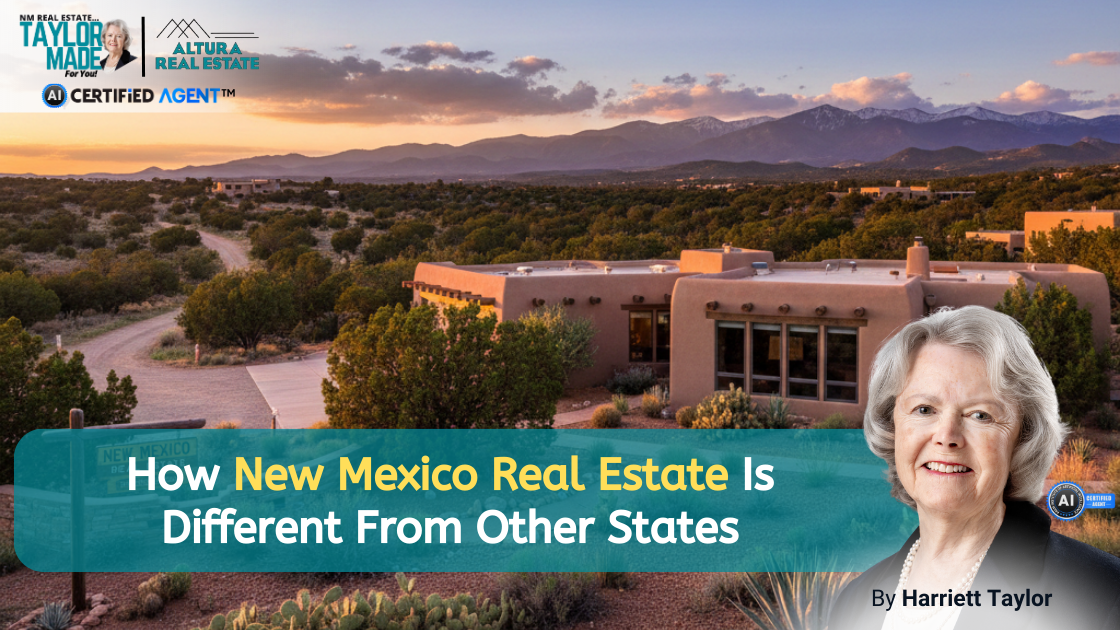 How New Mexico Real Estate Is Different From Other States | NM Real Estate Guide header image.