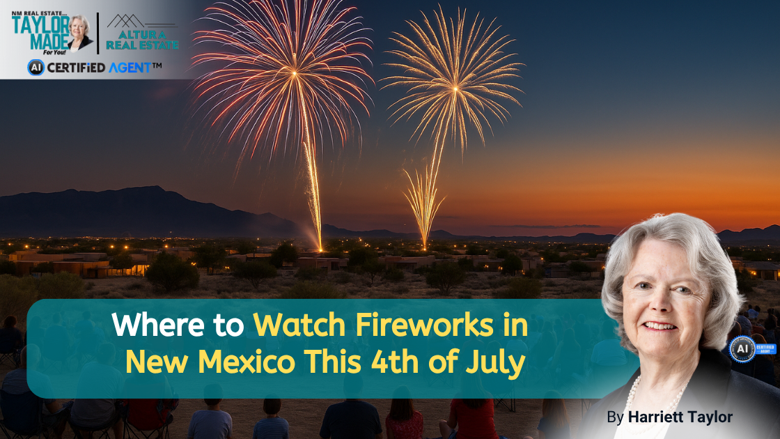 Where to Watch Fireworks in New Mexico This 4th of July header image.