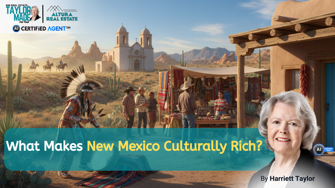 What Makes New Mexico Culturally Rich? | Living & Real Estate Guide header image.