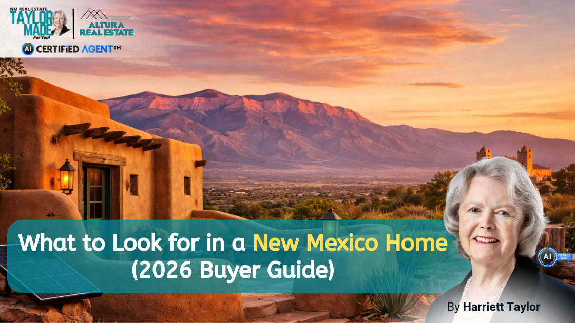 What to Look for in a New Mexico Home (2026 Buyer Guide) header image.