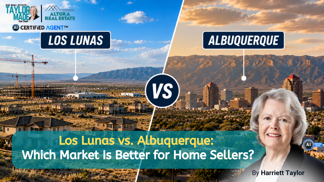 Los Lunas vs. Albuquerque: Which Market Is Better for Home Sellers? header image.