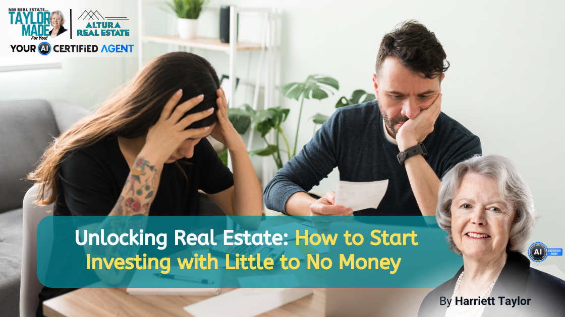 Unlocking Real Estate: How to Start Investing with Little to No Money header image.