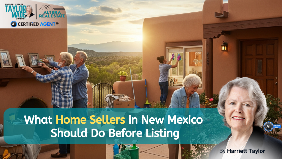 What Home Sellers in New Mexico Should Do Before Listing header image.