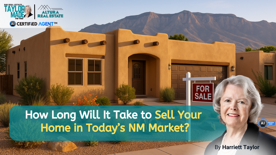 How Long Will It Take to Sell Your Home in Today’s NM Market? header image.