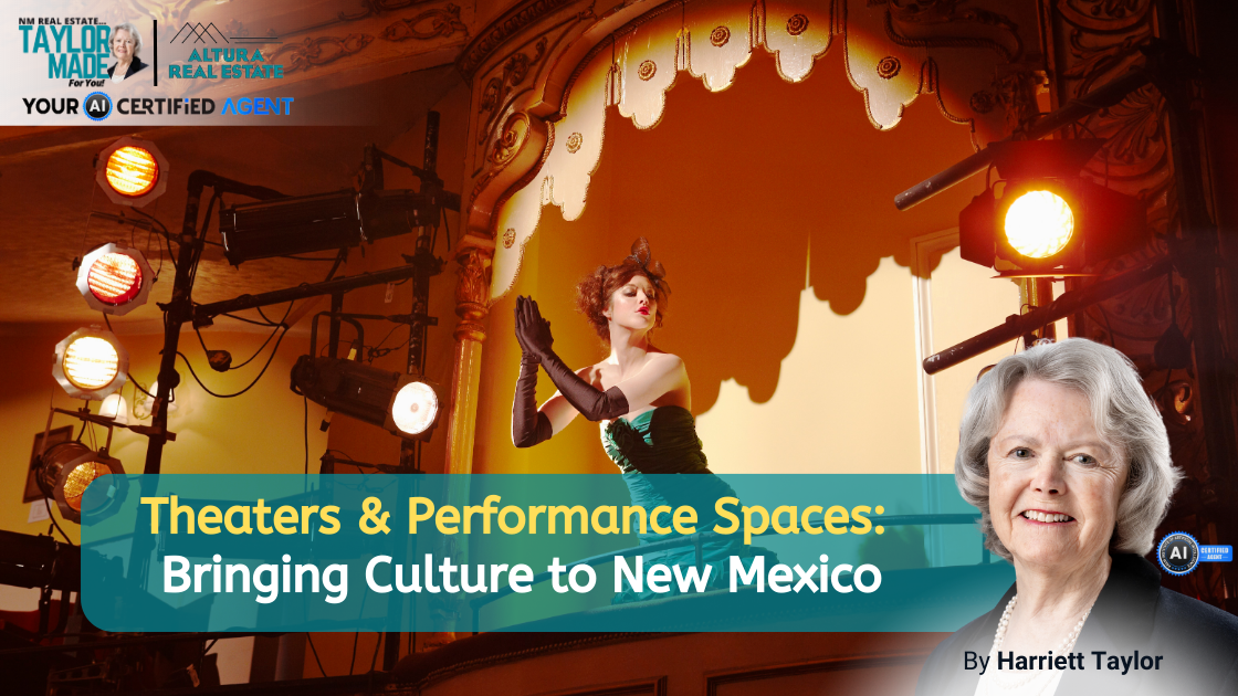 Theaters & Performance Spaces: Bringing Culture to New Mexico header image.