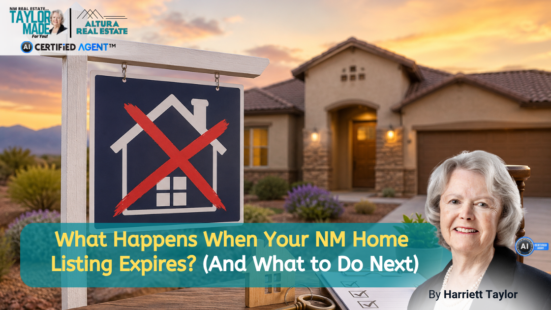 What Happens When Your NM Home Listing Expires? (And What to Do Next) header image.