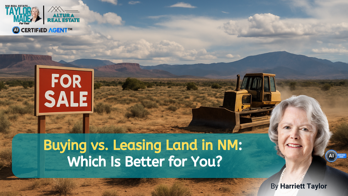 Buying vs. Leasing Land in NM: Which Is Better for You? header image.
