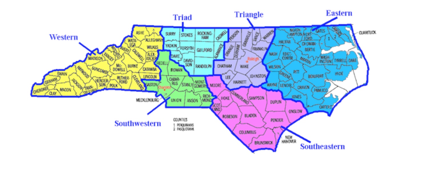 Why Living Between the Triad and Triangle Might Be One of North Carolina’s Best-Kept Secrets header image.
