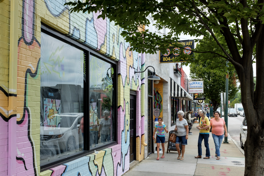 What Are the Most Walkable Neighborhoods in Richmond, VA? header image.