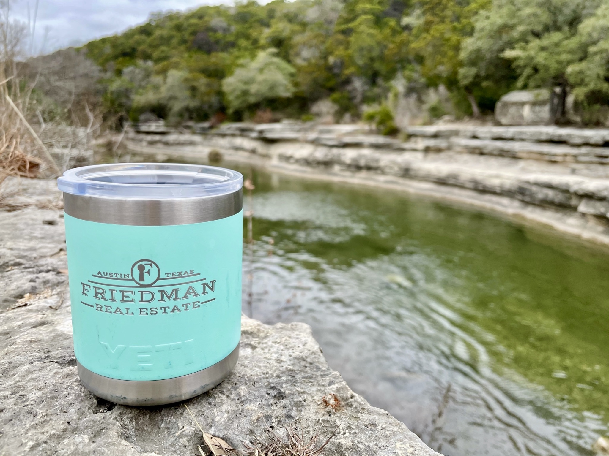 Explore Austin's Greenbelts: Bull Greek header image.