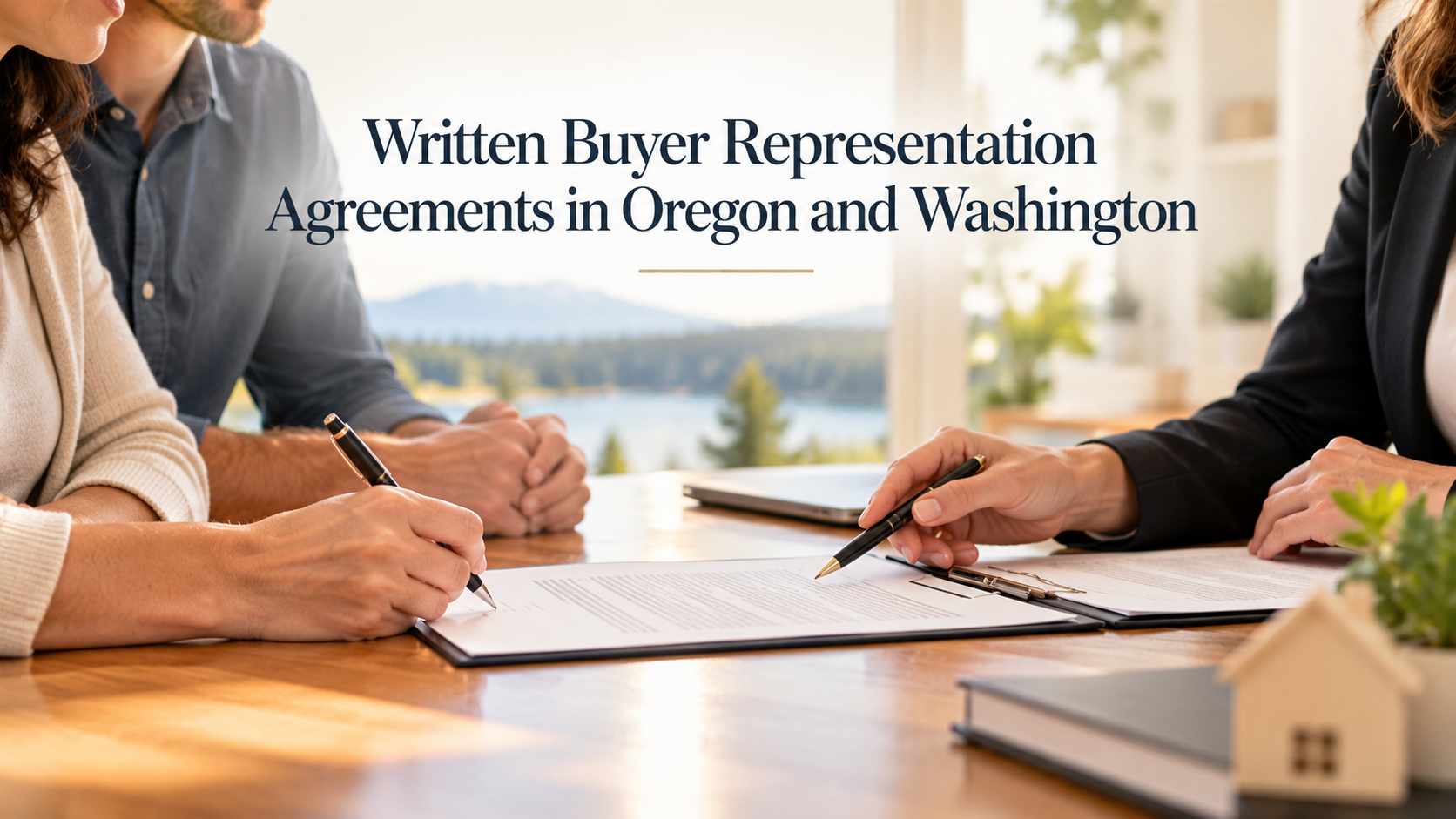Written Buyer Representation Agreements in Oregon and Washington header image.