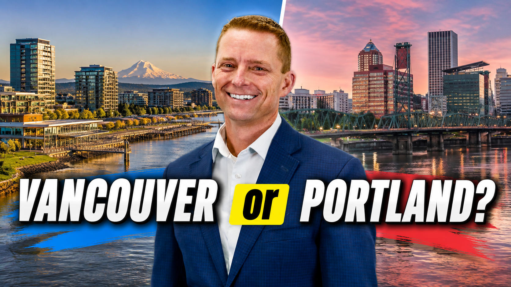 Vancouver, WA vs. Portland, OR: Which Is Better to Live in 2026? header image.