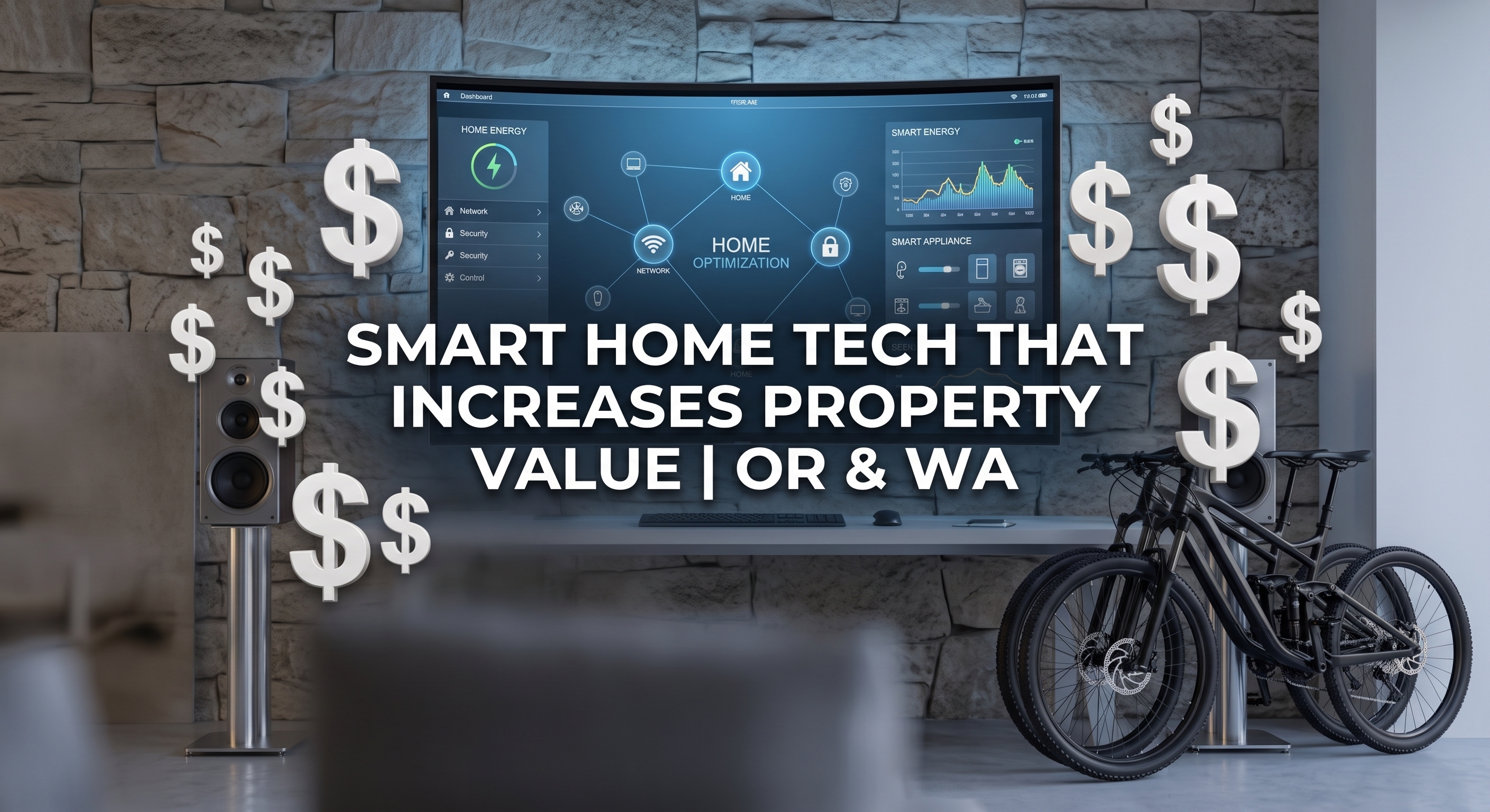 Smart Home Tech That Increases Property Value | OR & WA header image.