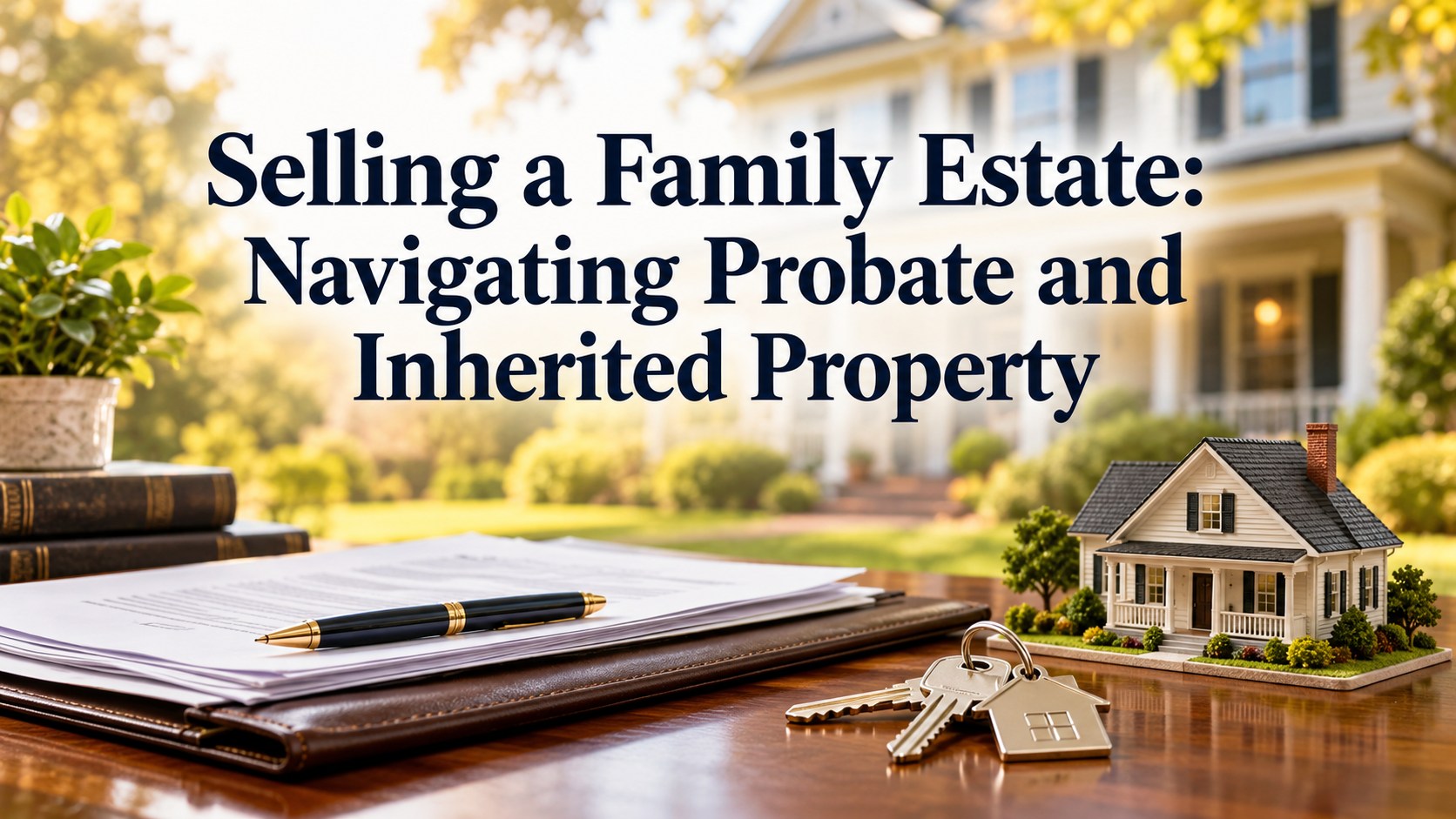 Selling a Family Estate: Navigating Probate and Inherited Property header image.