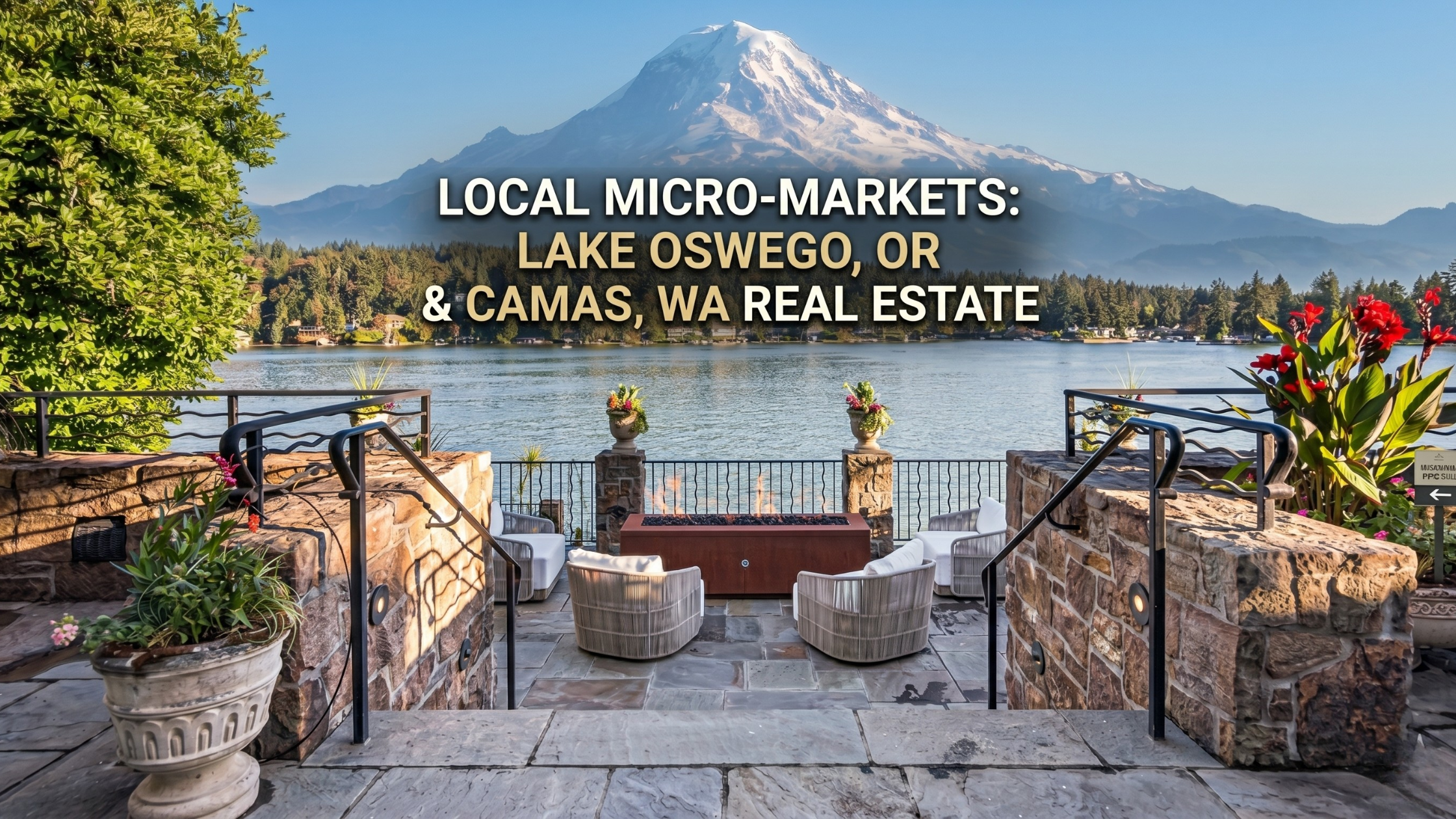 Local Micro-Markets: Lake Oswego, OR & Camas, WA Real Estate header image.
