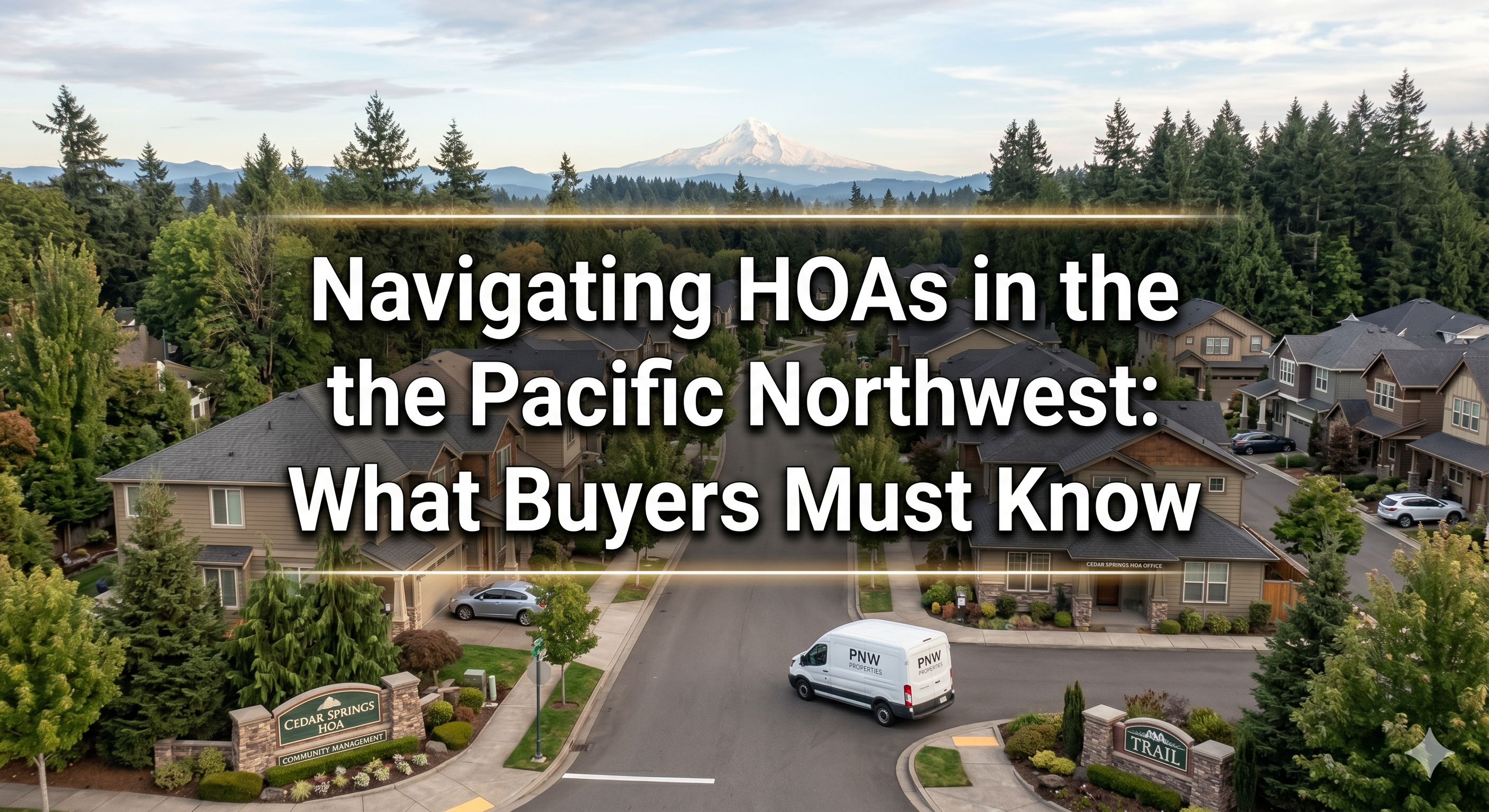 Navigating HOAs in the Pacific Northwest: What Buyers Must Know header image.
