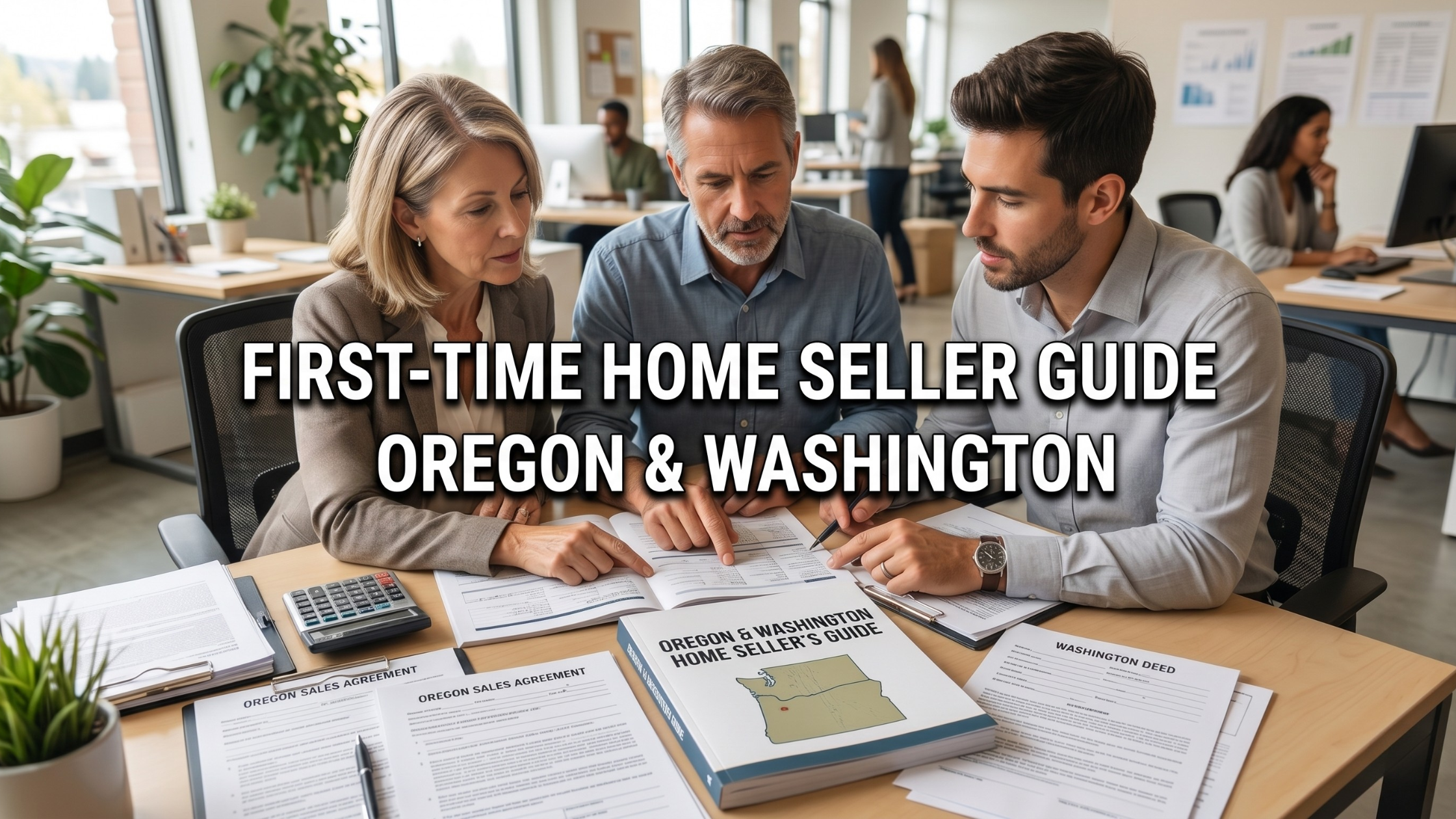 First-Time Home Seller Guide | Oregon & Washington header image.