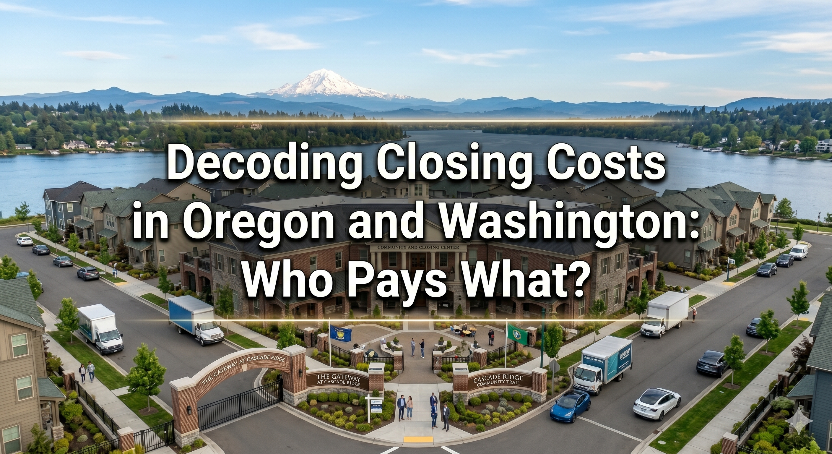 Decoding Closing Costs in Oregon and Washington: Who Pays What? header image.