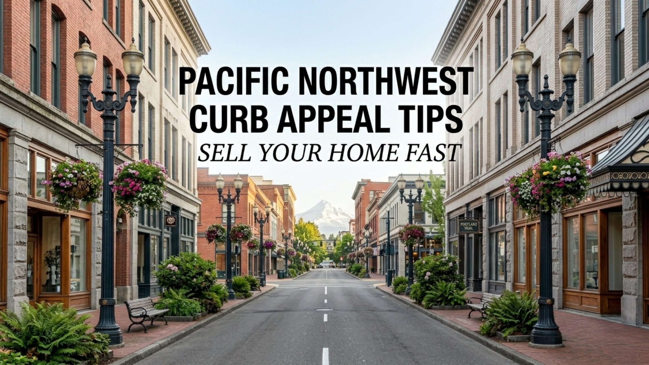 Pacific NorthwestCurb Appeal Tips | Sell Your Home Fast header image.