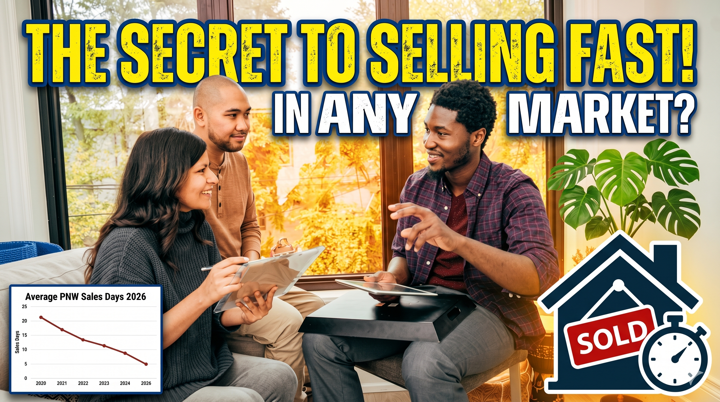 The Secret To Selling Fast, No Matter the Market header image.