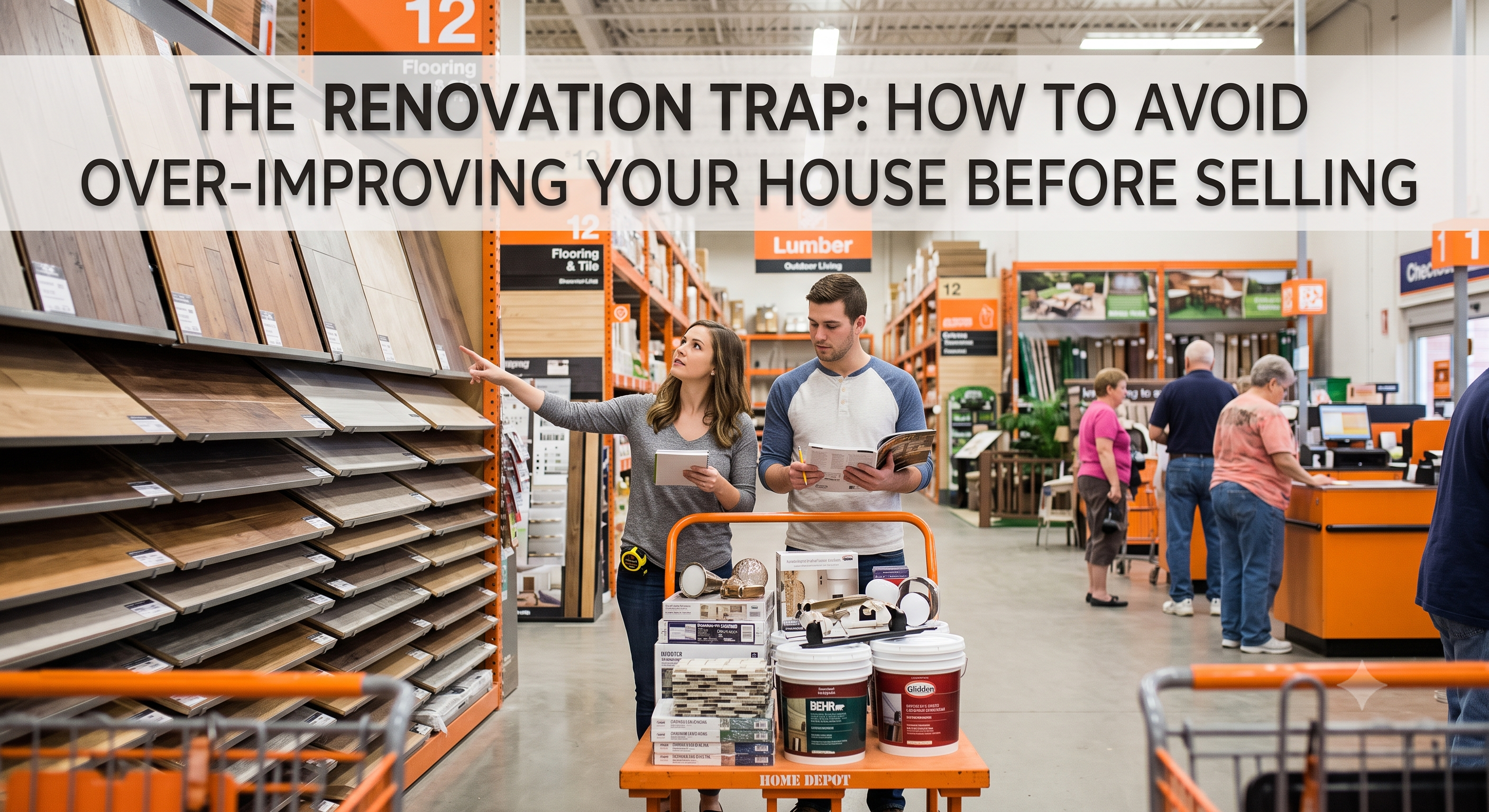 The Renovation Trap: How to Avoid Over-Improving Your House Before Selling header image.