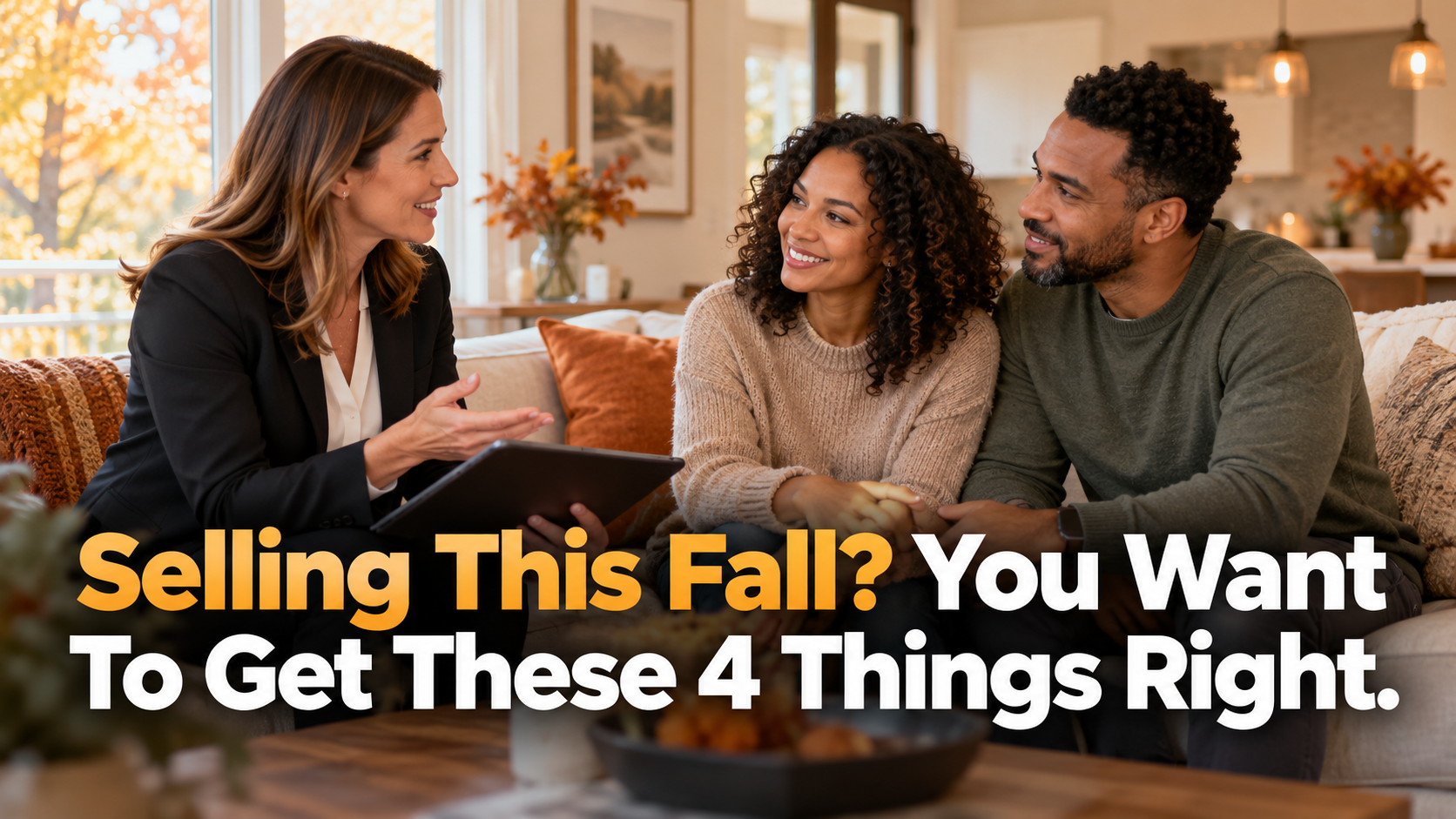 Selling This Fall? You Want To Get These 4 Things Right. header image.