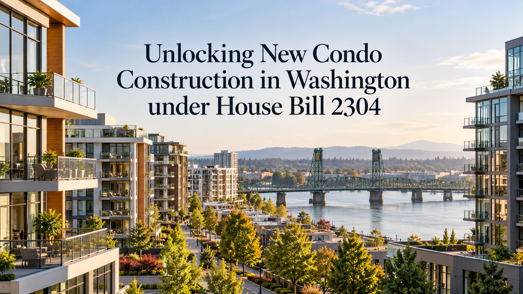 Unlocking New Condo Construction in Washington under House Bill 2304 header image.