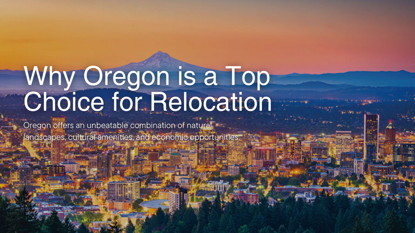 Relocate to Oregon