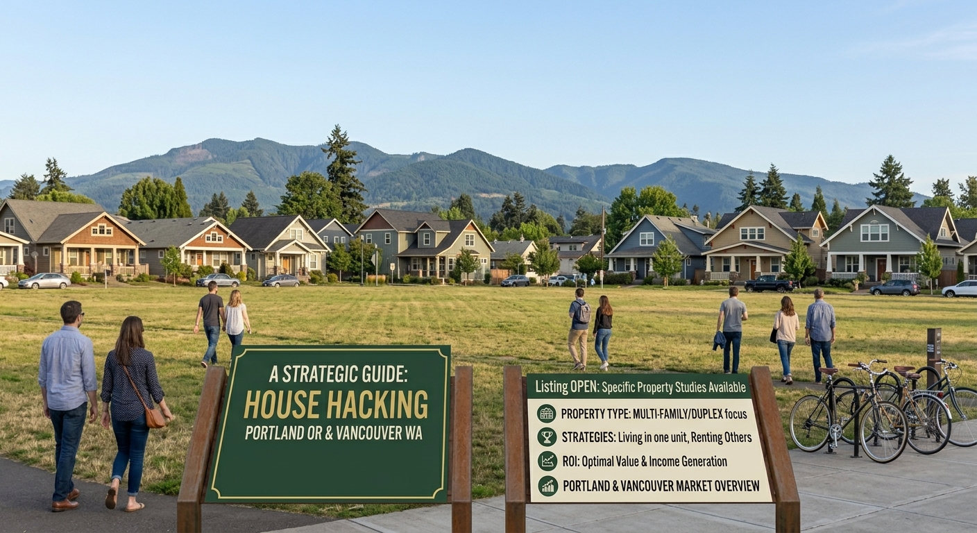 House Hacking Guide: Portland OR & Vancouver WA header image.
