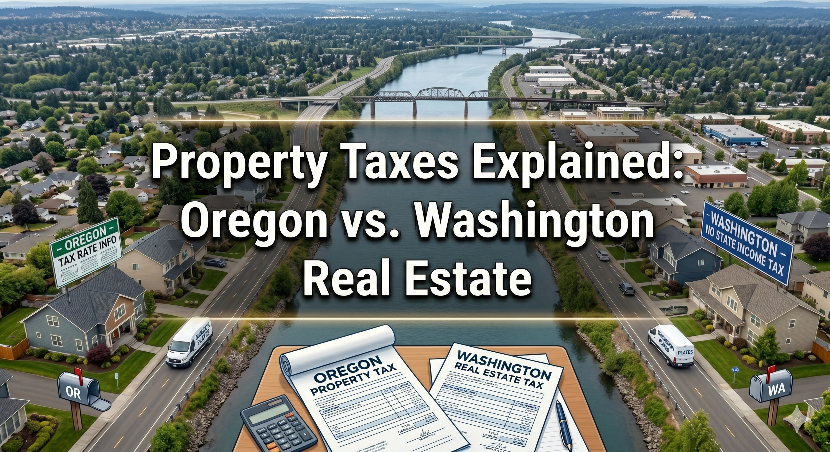 Property Taxes Explained: Oregon vs. Washington Real Estate