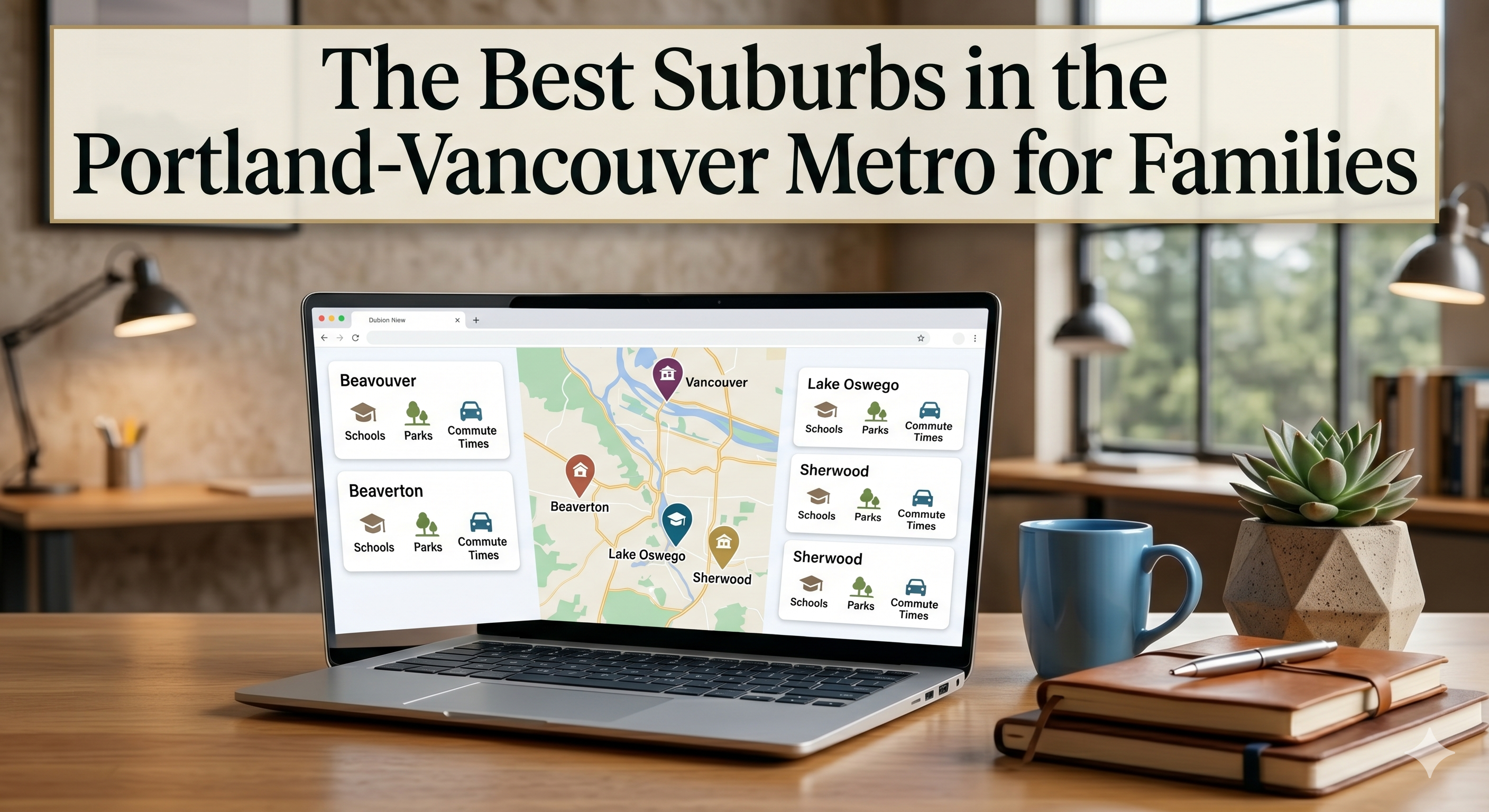 The Best Suburbs in the Portland-Vancouver Metro for Families header image.