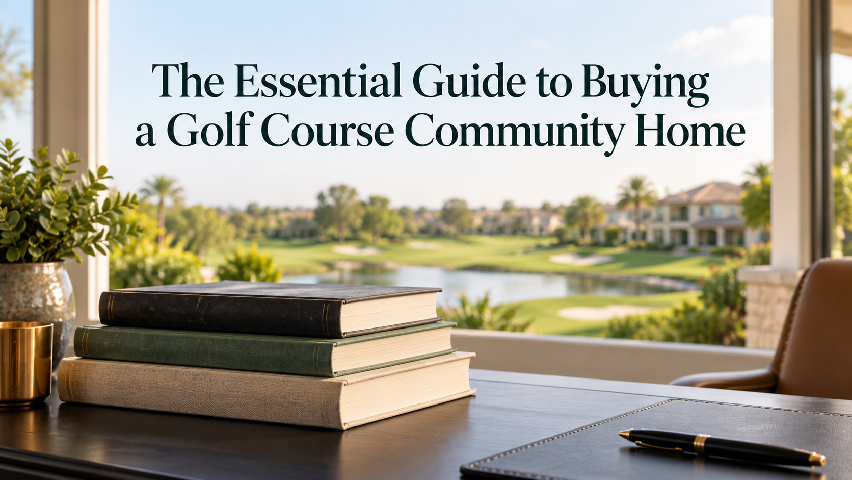 The Essential Guide to Buying a Golf Course Community Home header image.